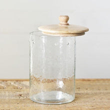 Load image into Gallery viewer, Stained Top Glass Canister Collection