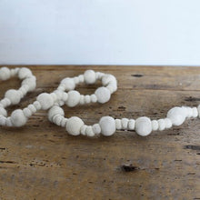 Load image into Gallery viewer, Ivory Pompom Christmas Garland
