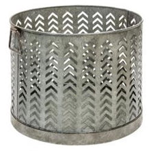Load image into Gallery viewer, Chevron Metal Baskets