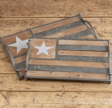 Load image into Gallery viewer, Flag Design Serving Tray