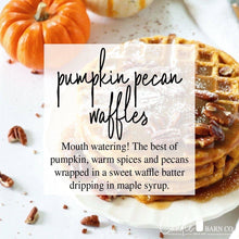 Load image into Gallery viewer, Pumpkin Pecan Waffles