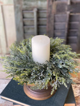 Load image into Gallery viewer, Bough Cedar Candle Ring