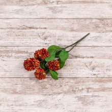 Load image into Gallery viewer, Orange Mum Stem