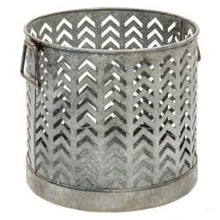Load image into Gallery viewer, Chevron Metal Baskets