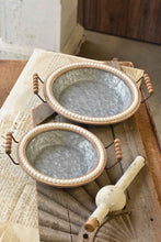 Load image into Gallery viewer, Eden Beaded Round Trays
