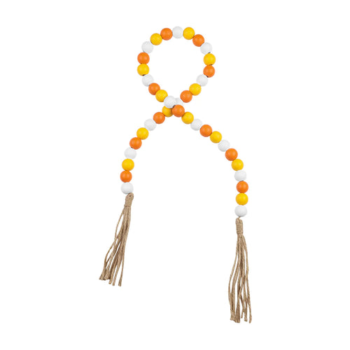 Candy Corn Beaded Tassel